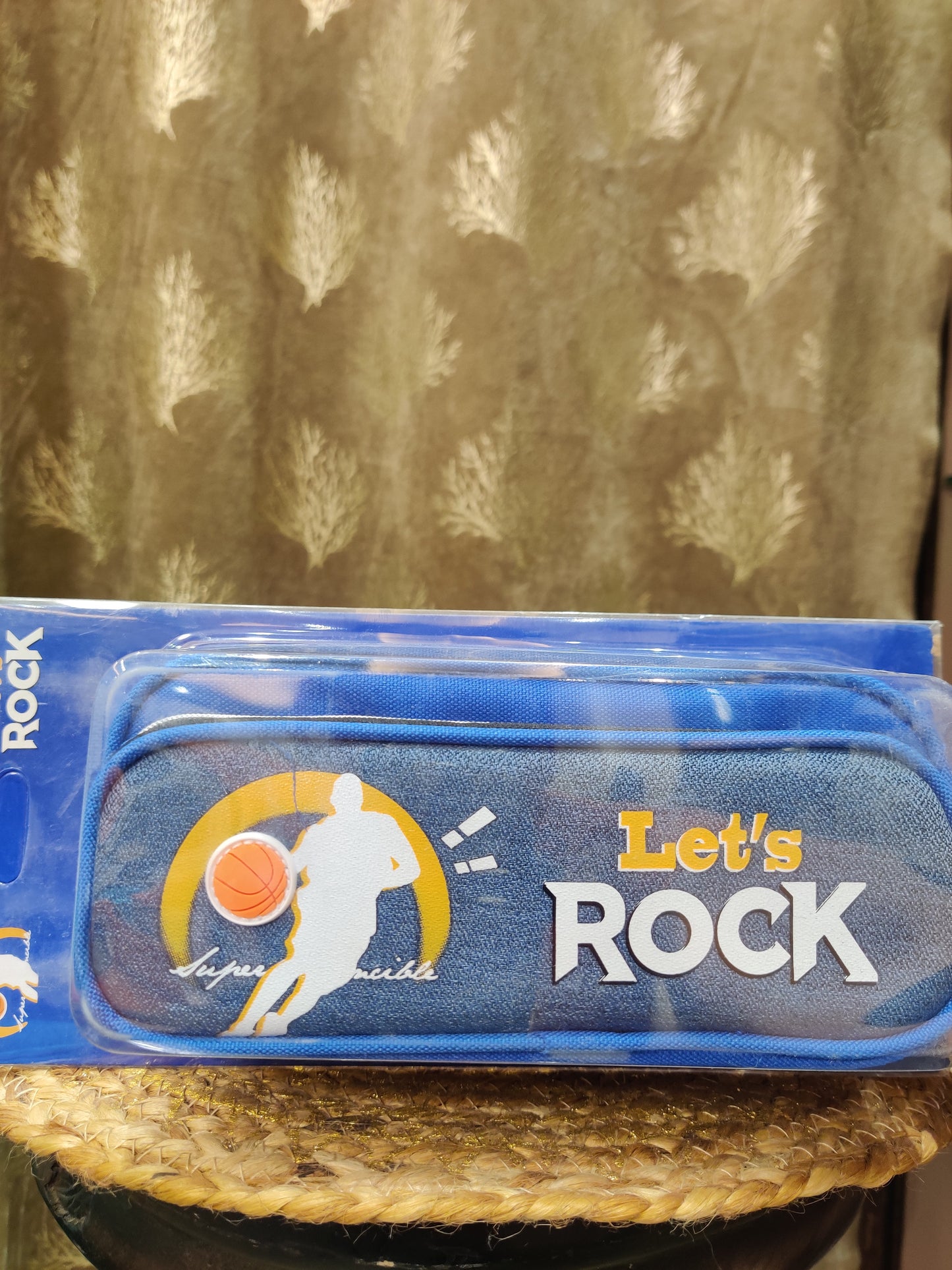 BasketBall Pencil pouches Yellow