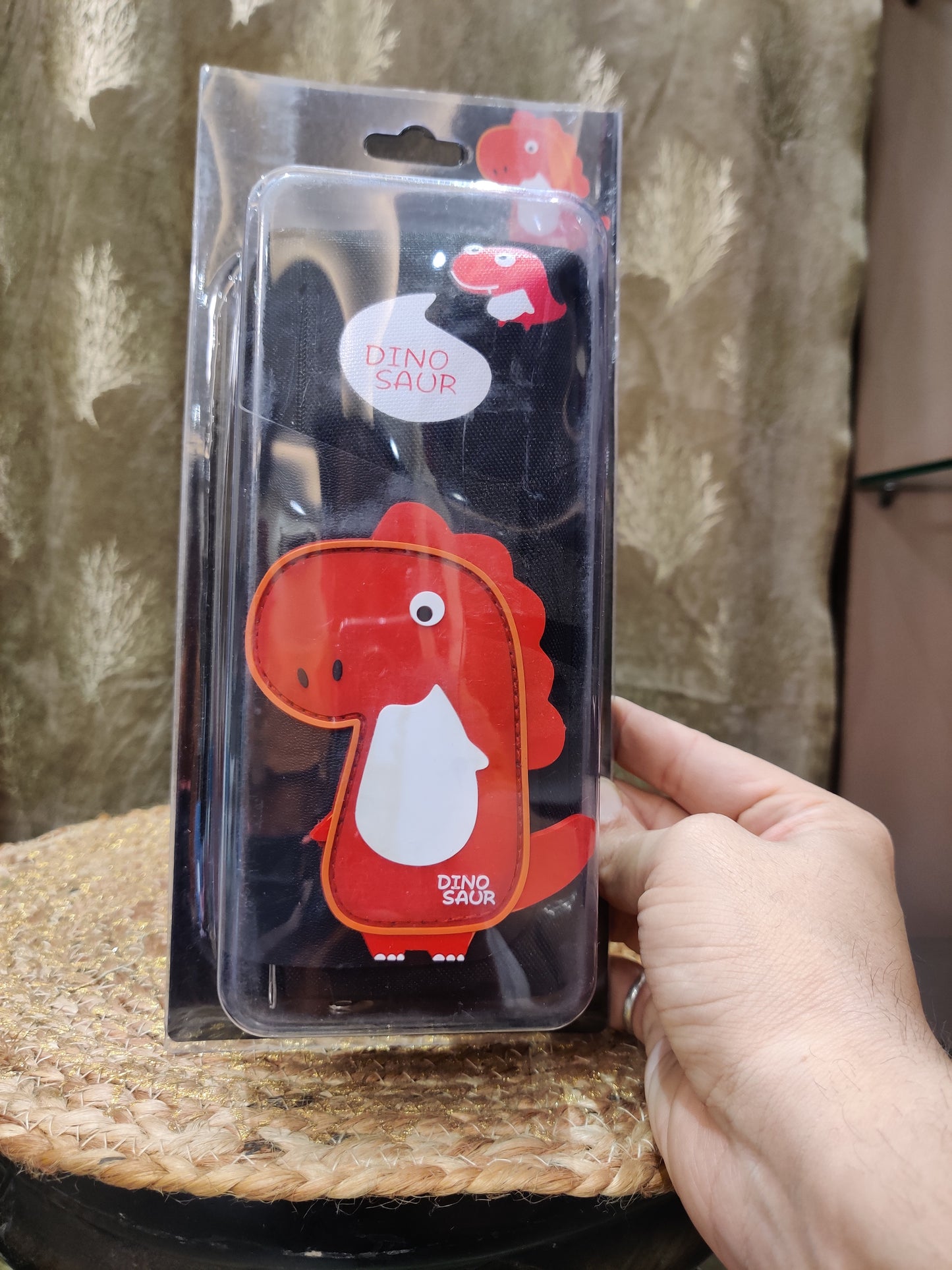 Dino Pencil Box Red