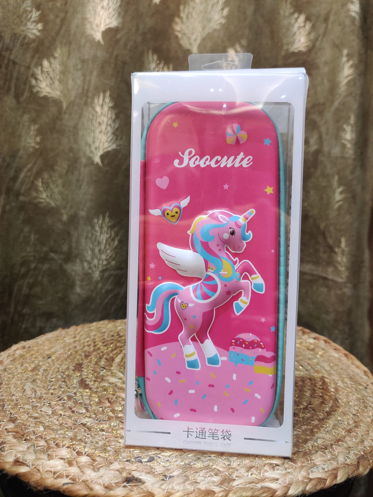 Hard case pencil box Unicorn