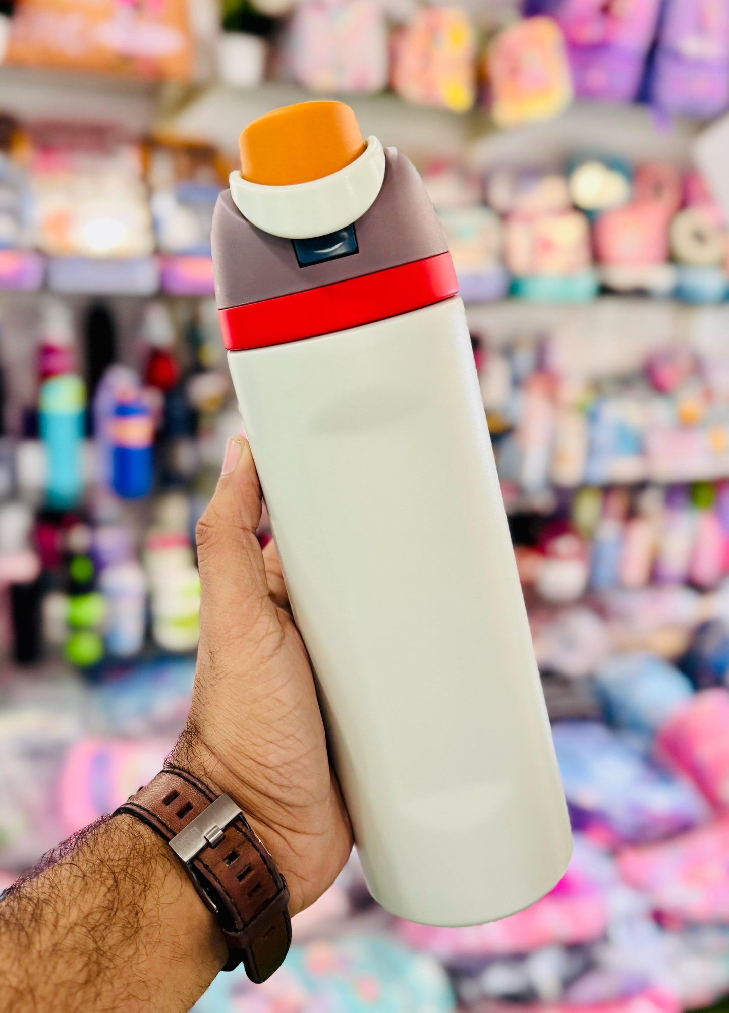 White 1 litre bottle