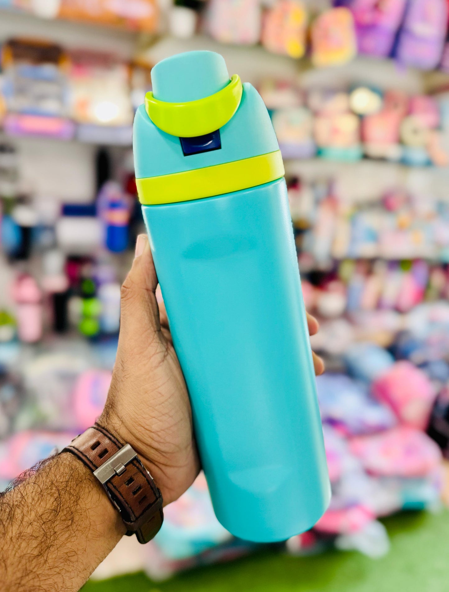 Blue 1 litre bottle