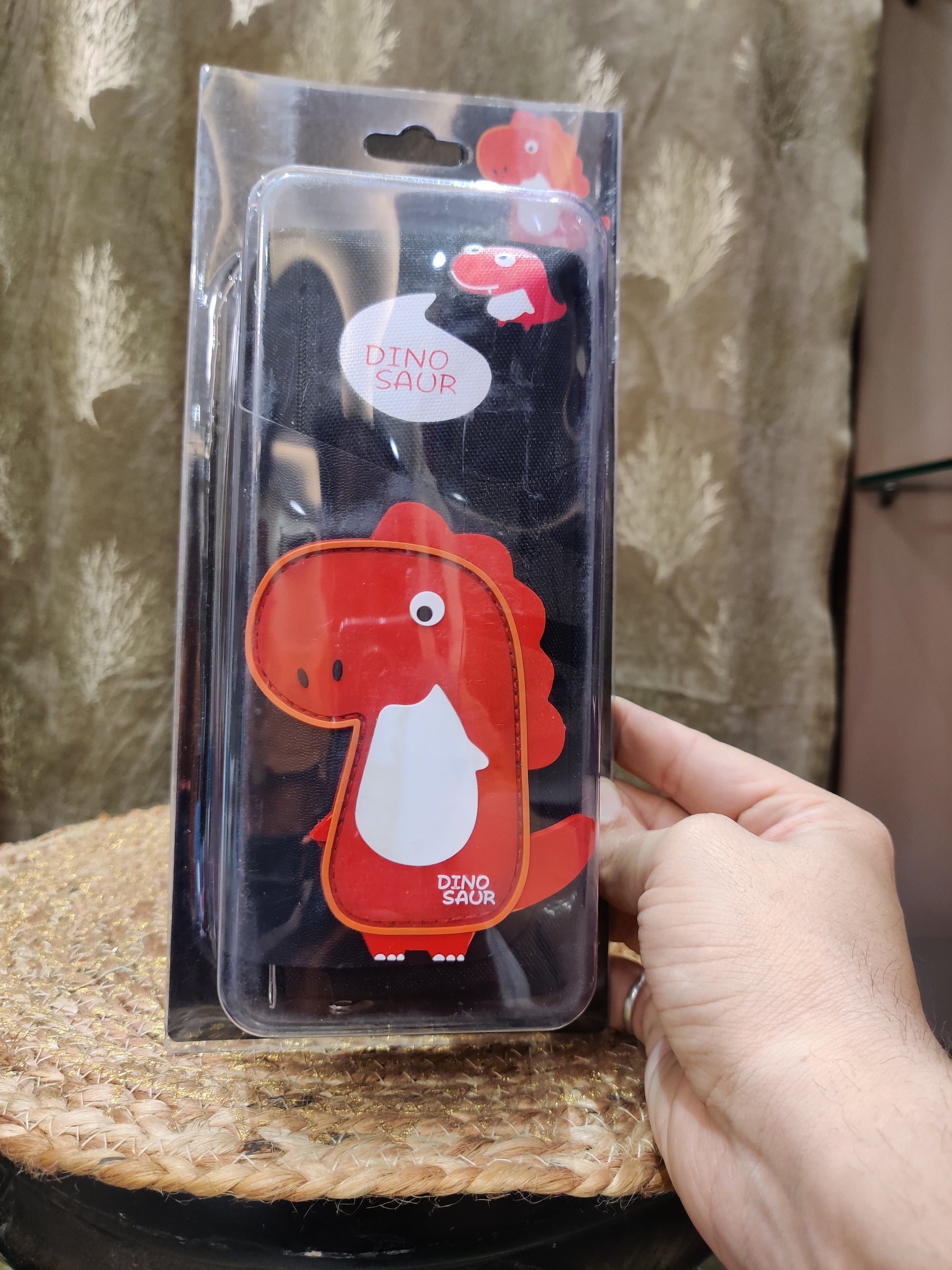 Dino Pencil Box Red