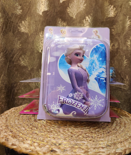 Frozen Big Pencil Pouch Purple