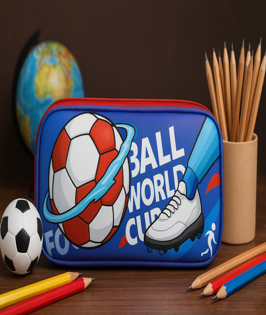 Hardshell Football Pencil Pouch (TW-PB09)